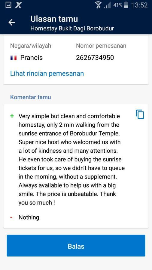 Homestay Bukit Dagi Borobudur Magelang Luaran gambar